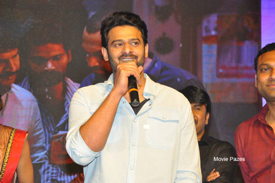 Prabhas at Anando Brahma Pre Release Event